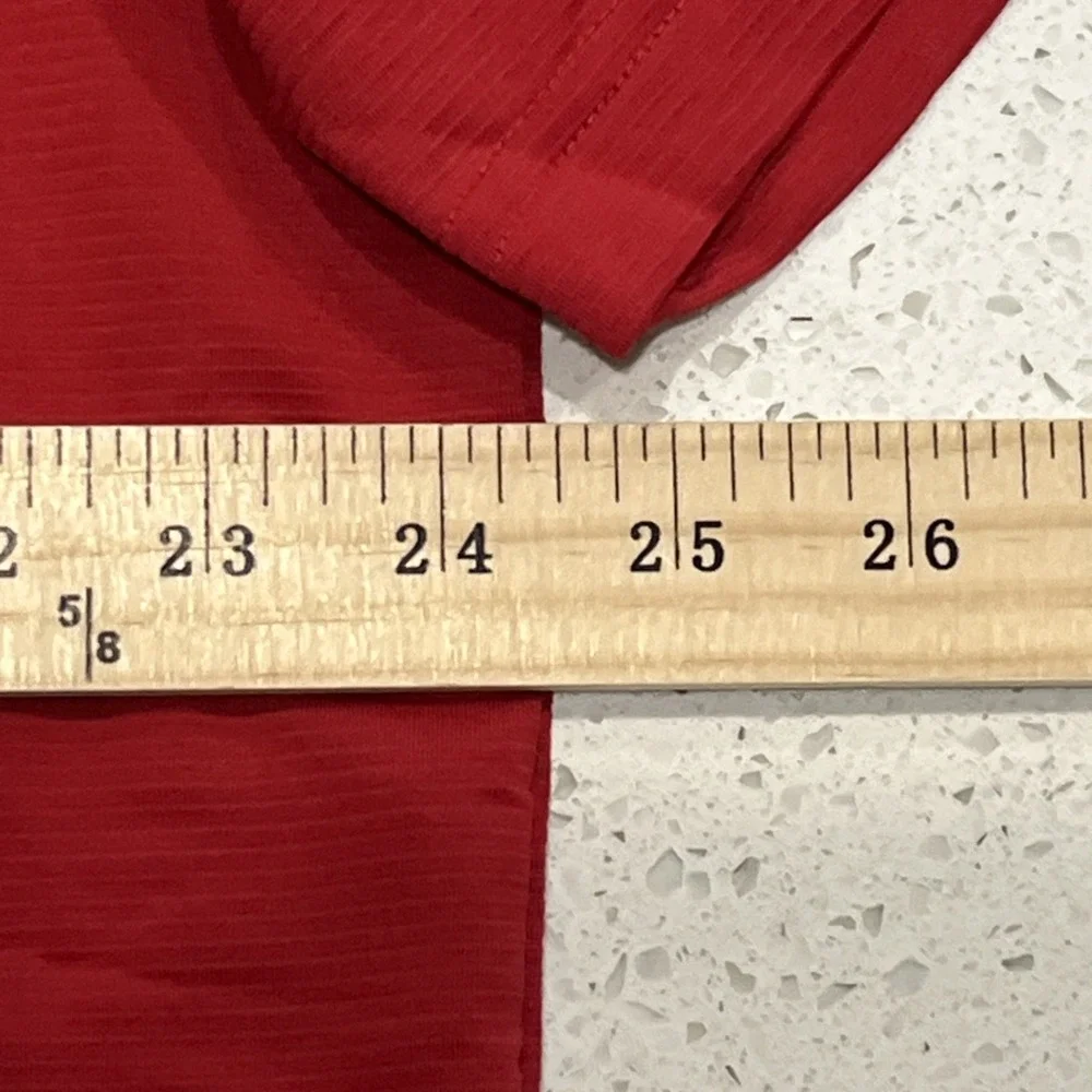 Adidas men's $80 Nebraska Cornhuskers Ottoman Polo Shirt Red  size XL NWT
